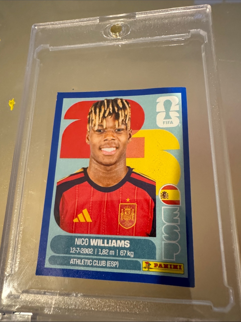 FIFA Panini World Cup Sticker: Nico Williams